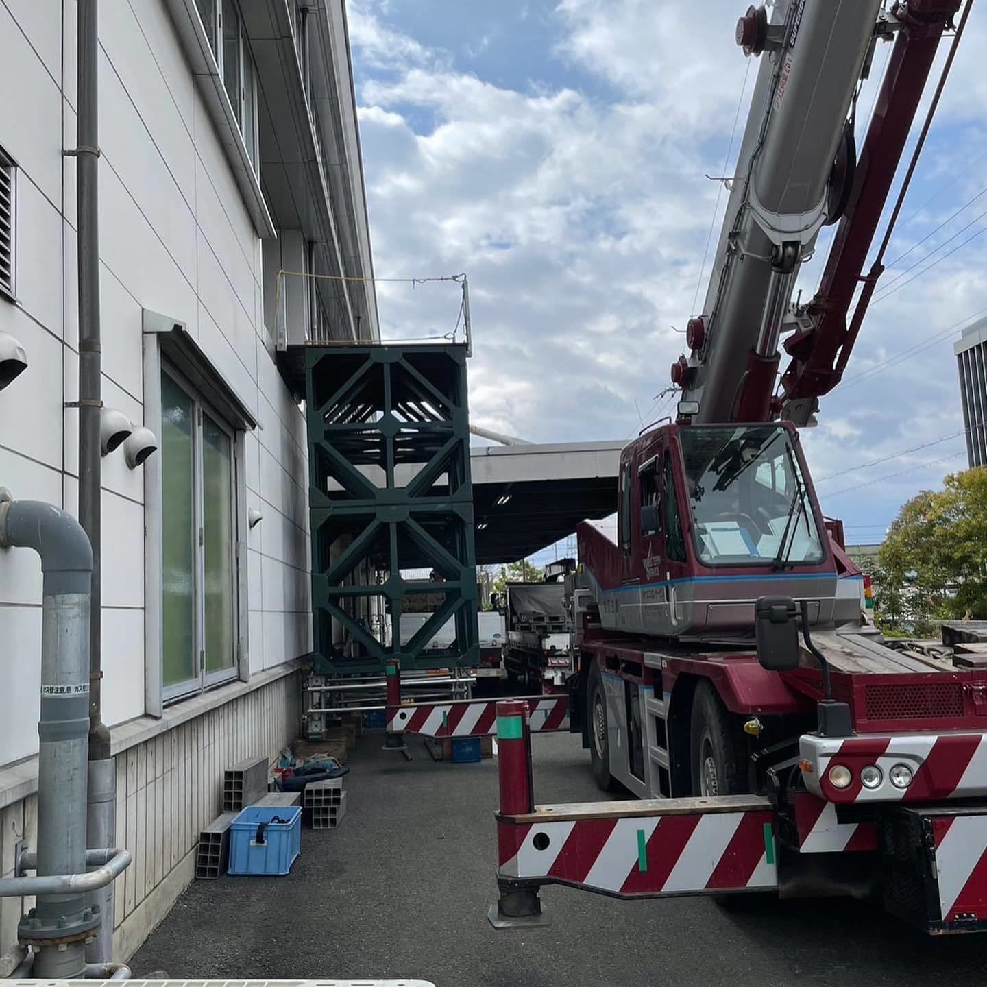 撤去搬出工事