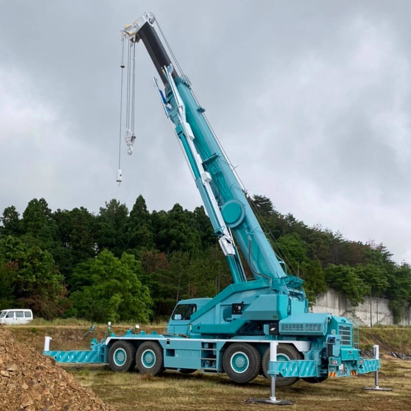 100t Rough Terrace Crane Hisatec Engineering Co., Ltd.