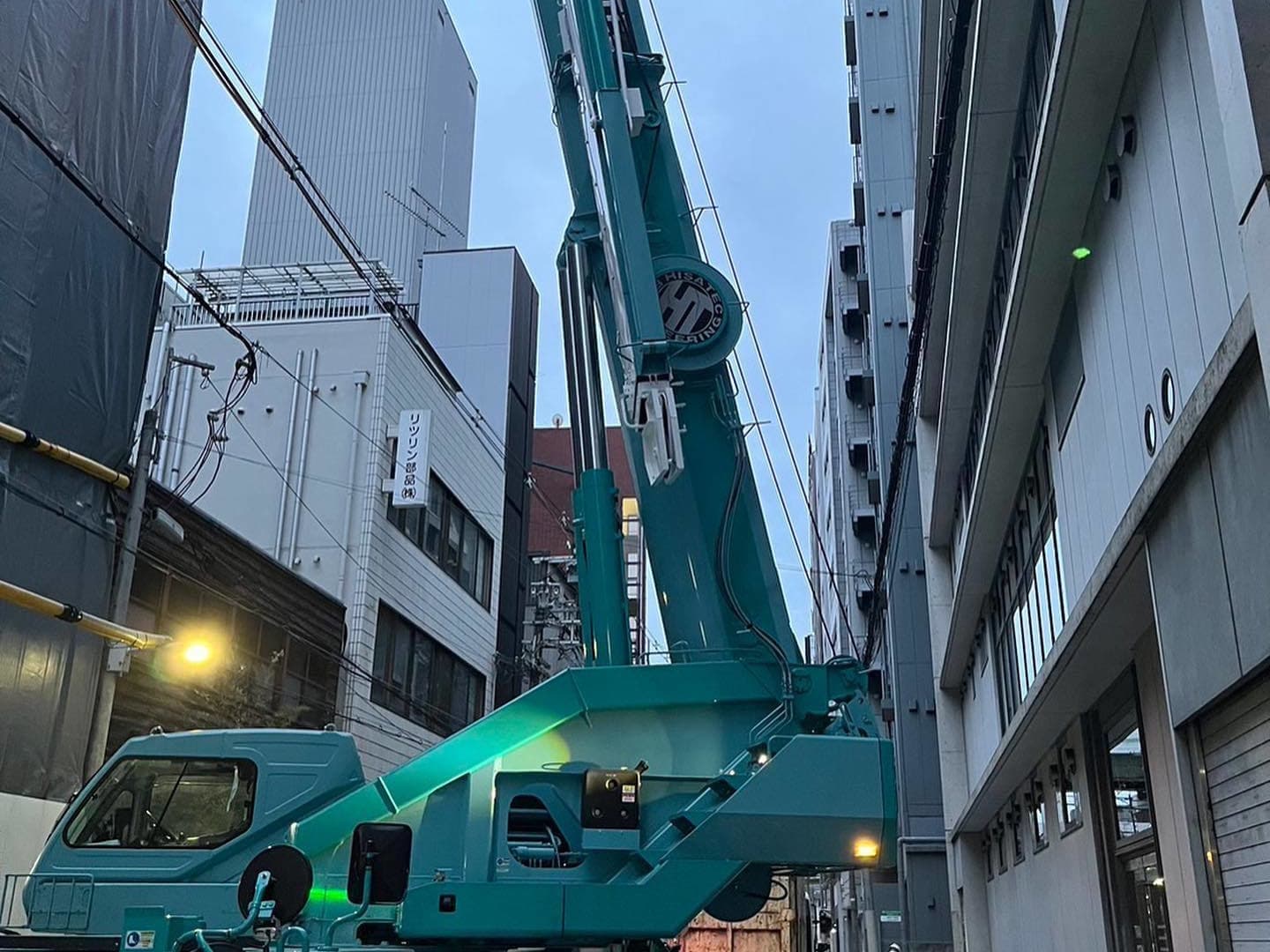 100t Rough Terrace Crane Hisatec Engineering Co., Ltd.
