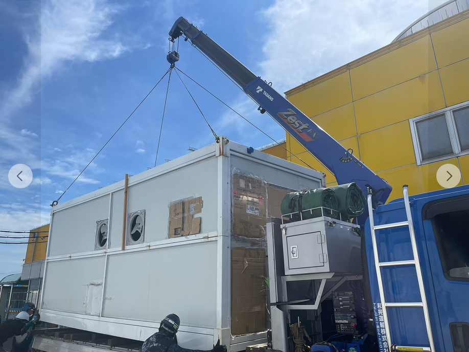 20ft sign container size